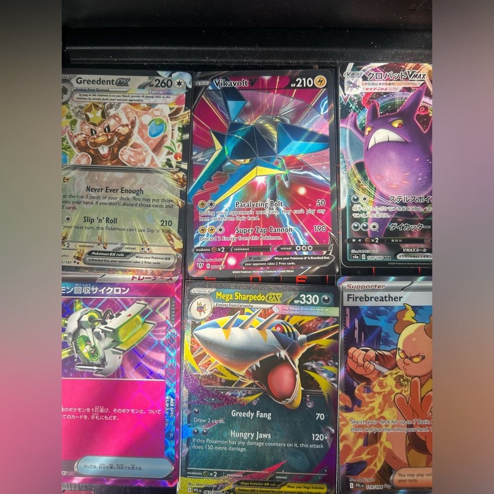 Colorful Pokémon Trading Cards Set - Picture 2 of 3